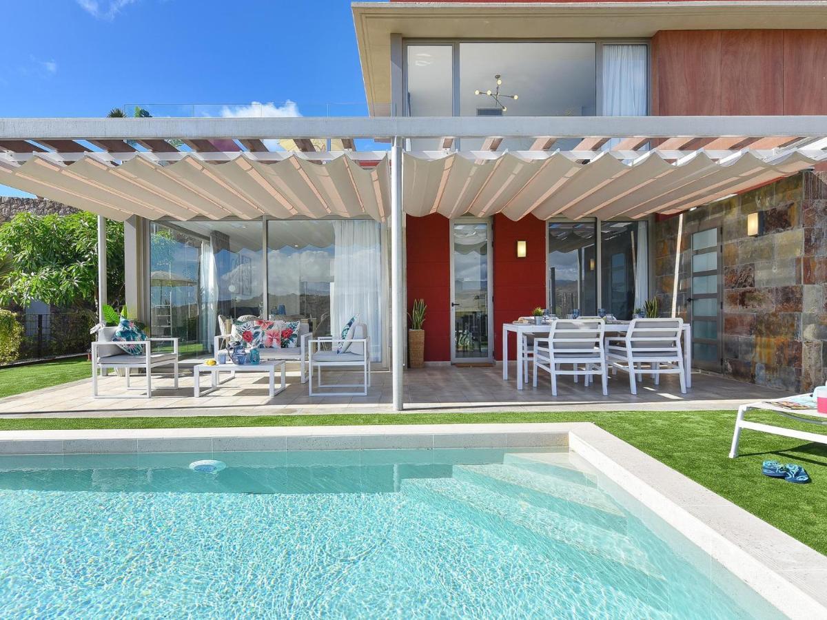 Los Dragos Salobre Golf Villas 3 By Villagrancanaria 马斯帕洛马斯 外观 照片